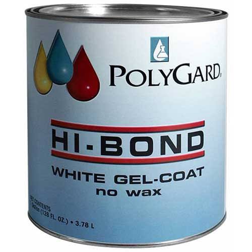 Evercoat HiBond Gelcoat No Wax, White, Gallon for Boats HJ1s