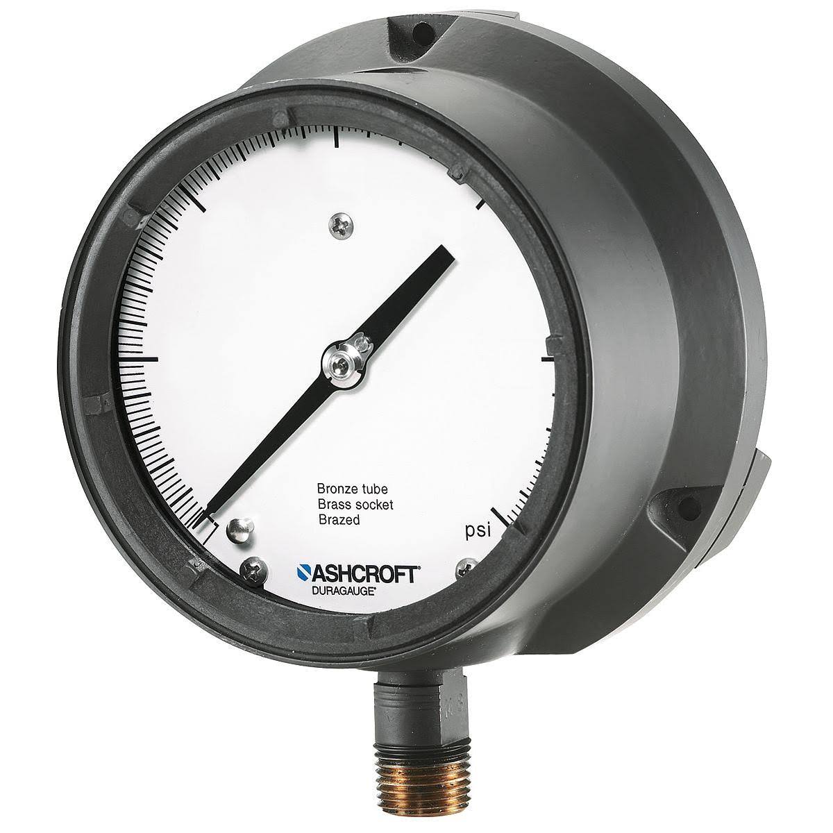 Ashcroft Pressure Gauge 0 to 5000 PSI 41/2in HJ1s