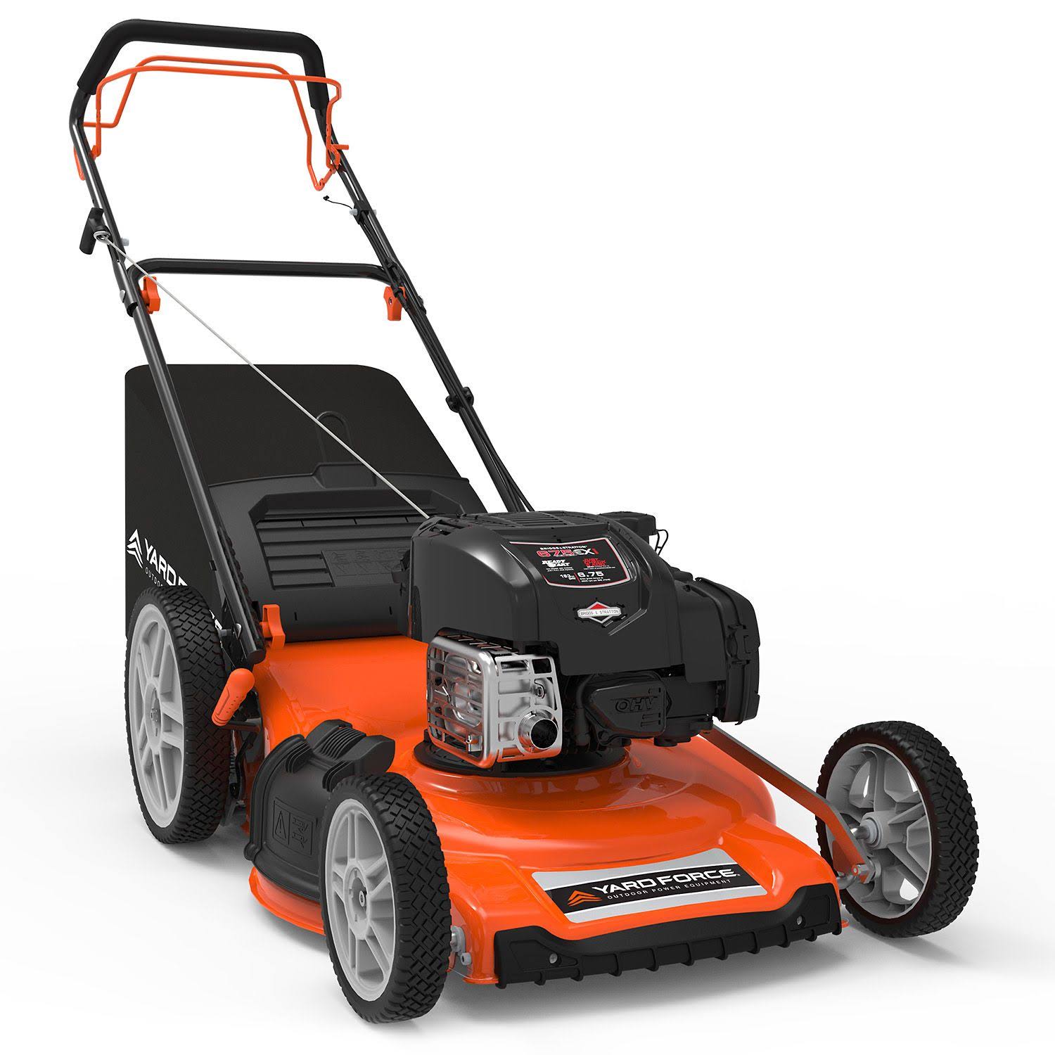 Yard Force 22x22 Self Propelled 3N1 Mower With Briggs U0026 Stratton 