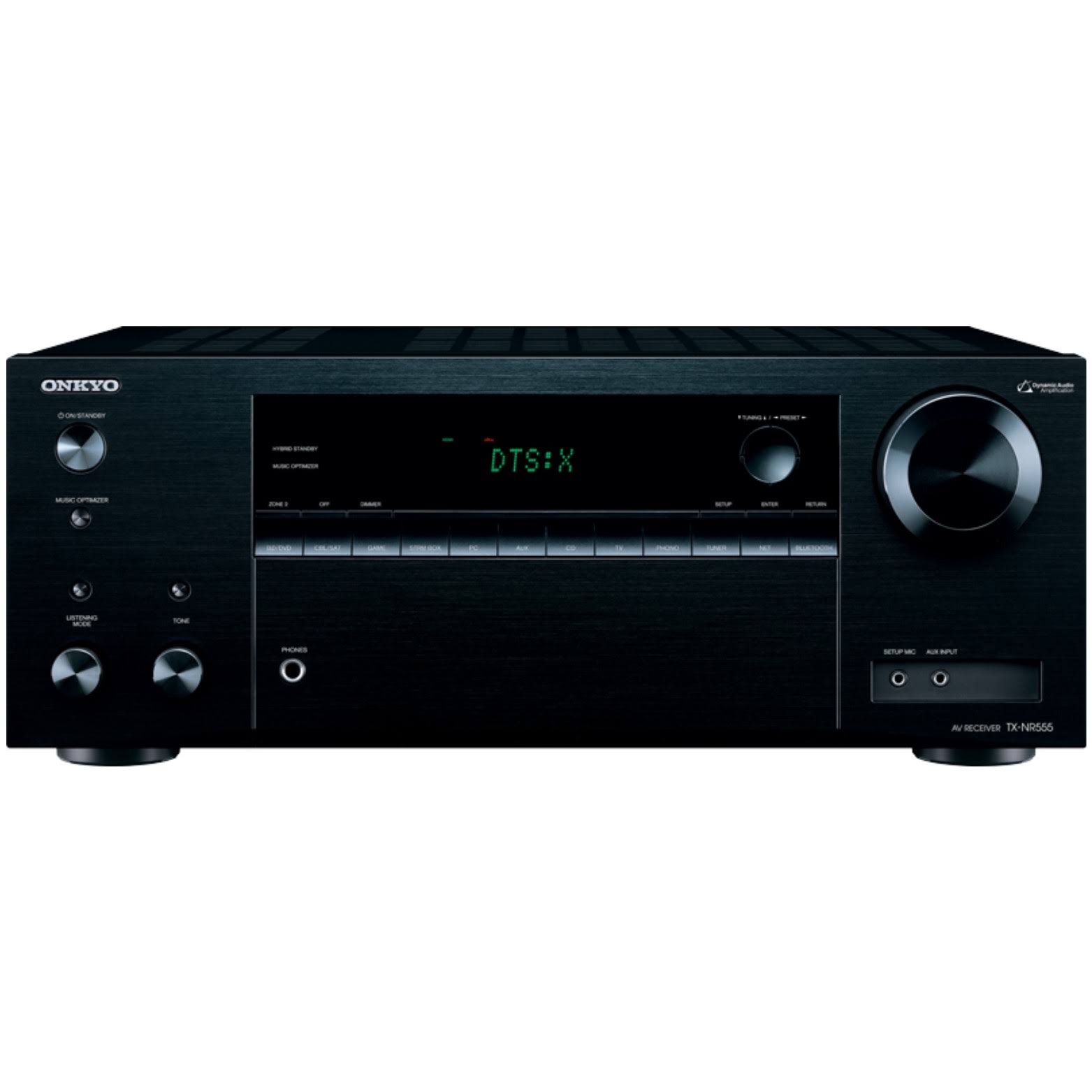 Onkyo TX NR555 7.2 Channel AV Network Receiver Black HJ1s