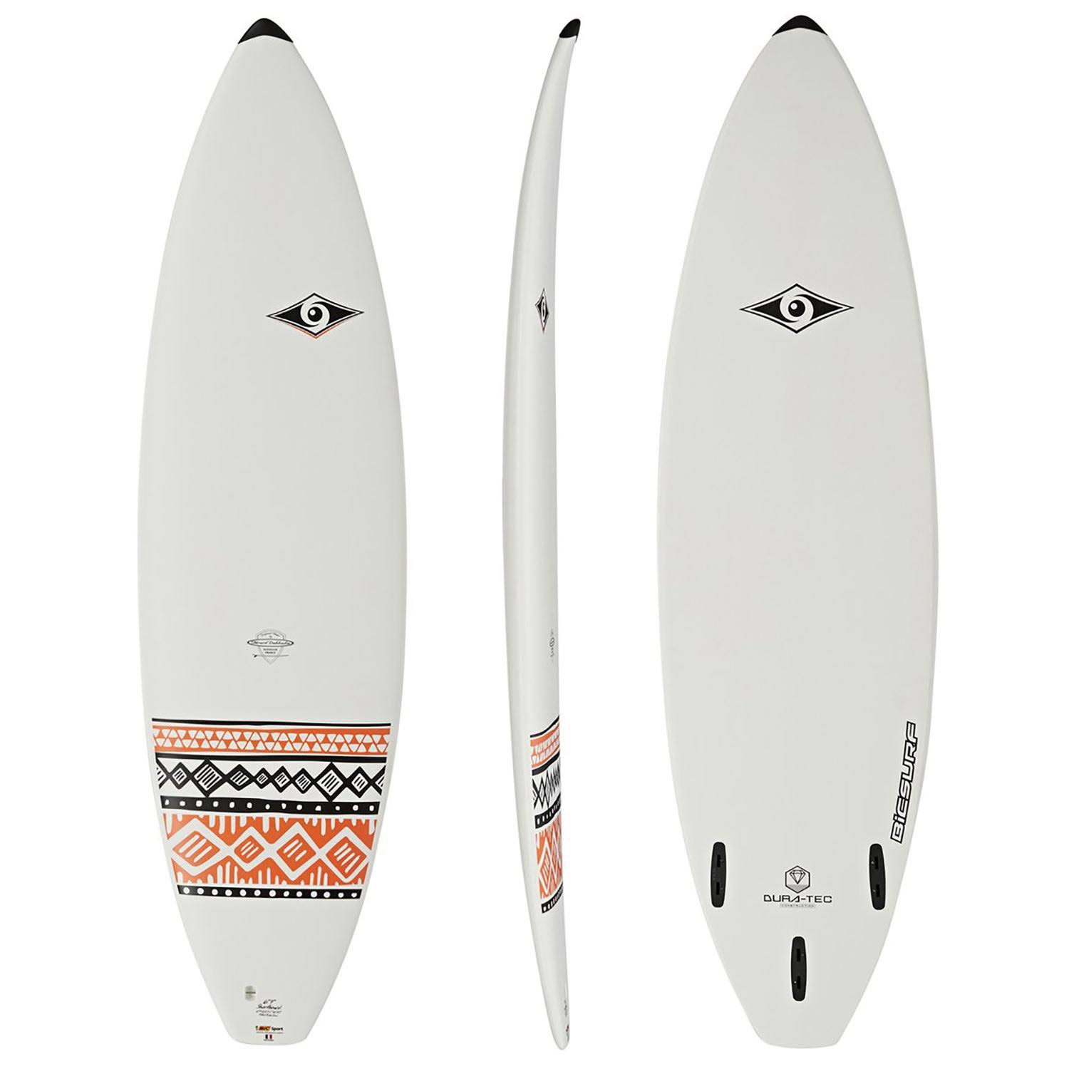 Bic Shortboard Surfboard White HJ1s