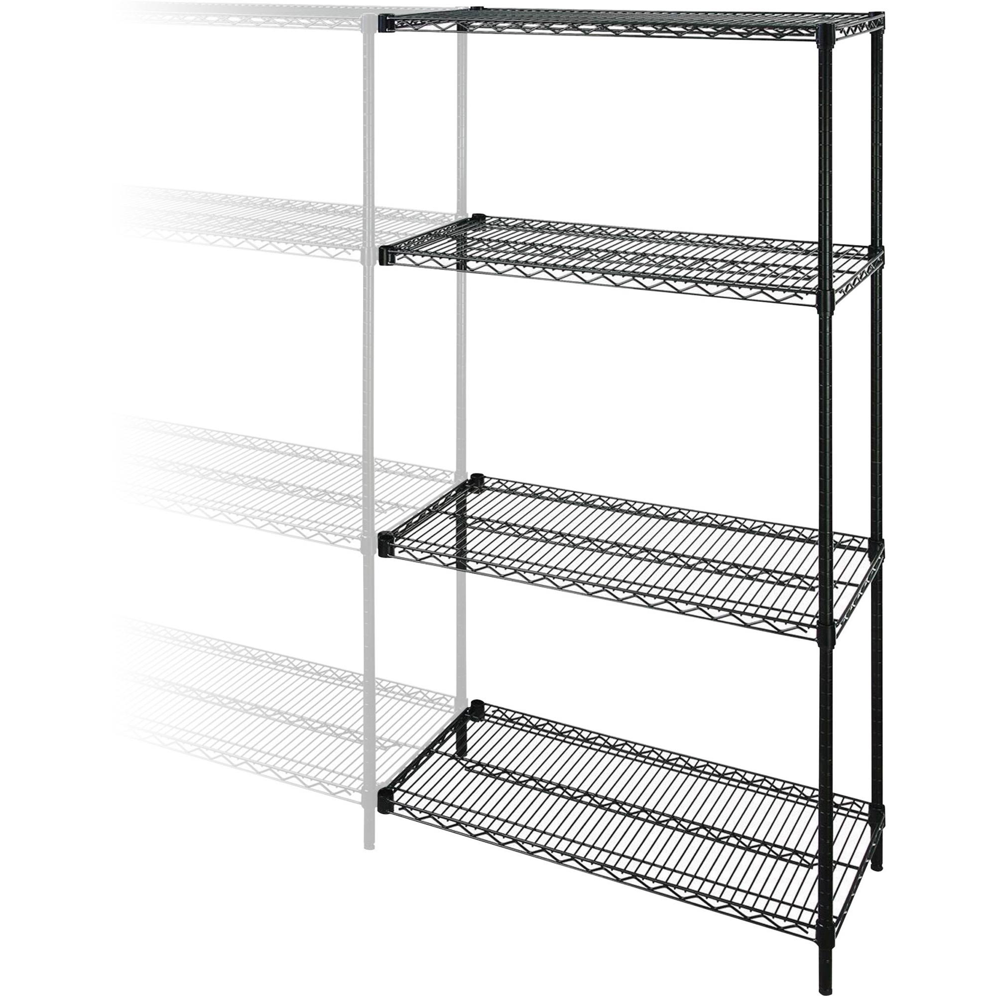 🔥Lorell Industrial Adjustable Wire Shelving AddOnUnit CT1S