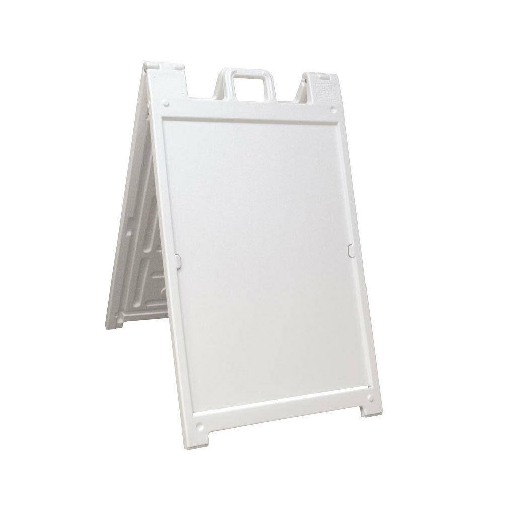 🔥Plasticade Deluxe Signicade Portable Folding Double Sided Sign Stand