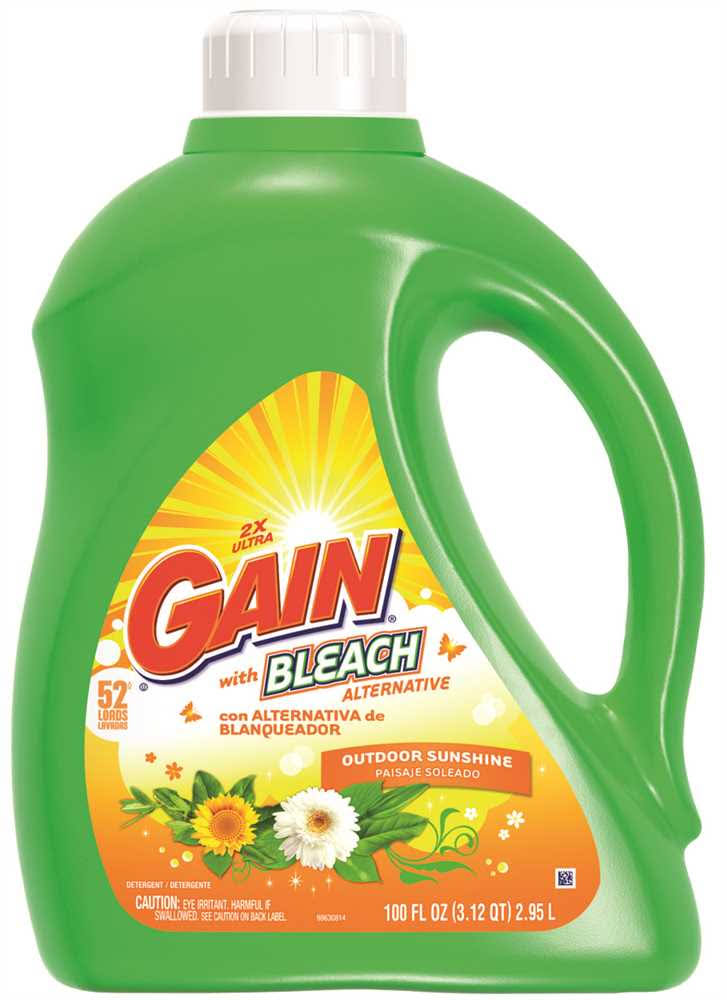 🔥Gain Liquid Laundry Detergent, 100 oz. 12786 CT1S