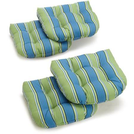 🔥Blazing Needles Outdoor 20x22 Wicker Chair Cushions Set Fabric