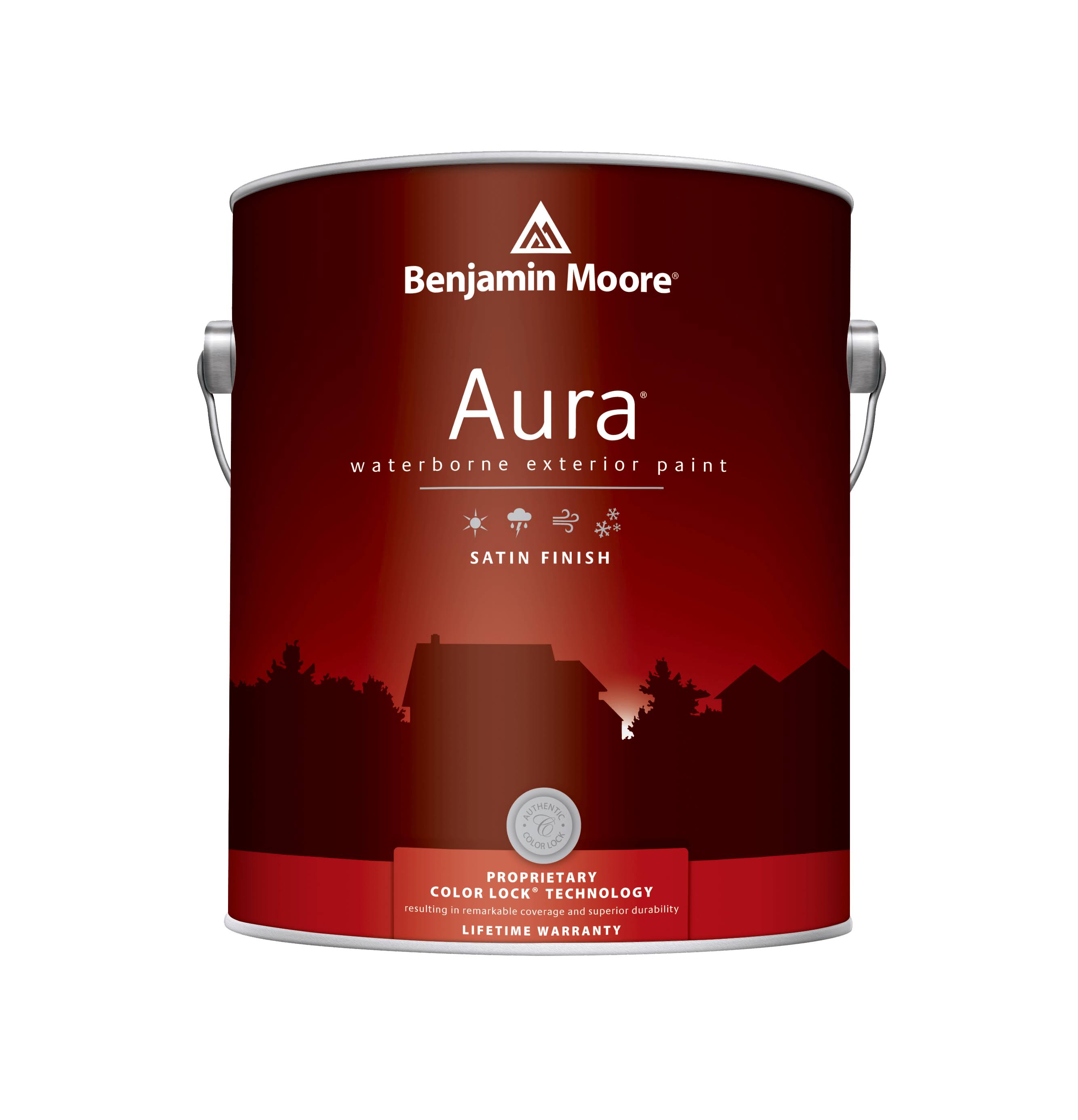 🔥Benjamin Moore Aura Exterior Paint Satin (631) Color Code / Gallon