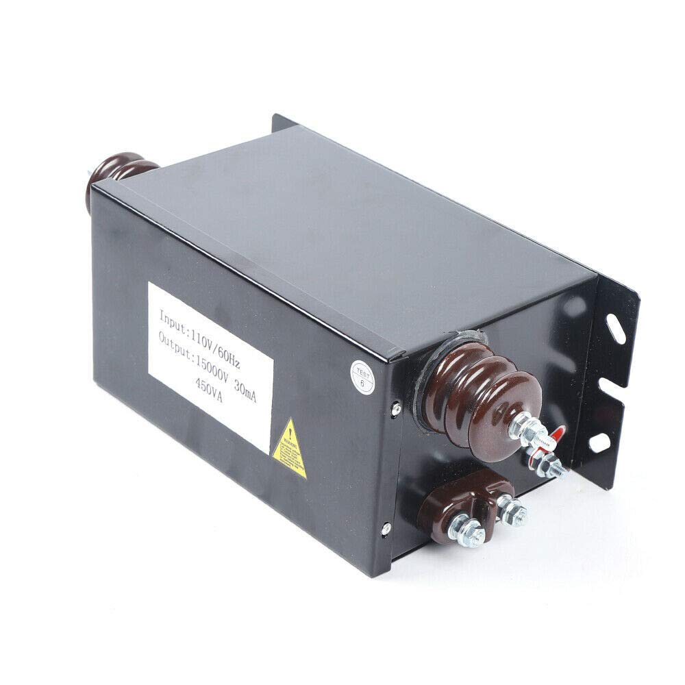 Outdoor High Voltage Converters Core Coil Experiment Transformer 15KV 30mA 450W 