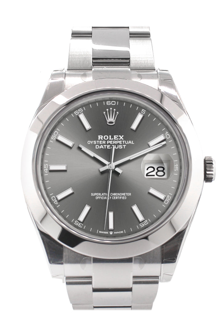 Datejust 41 Dark Rhodium Dial Automatic 