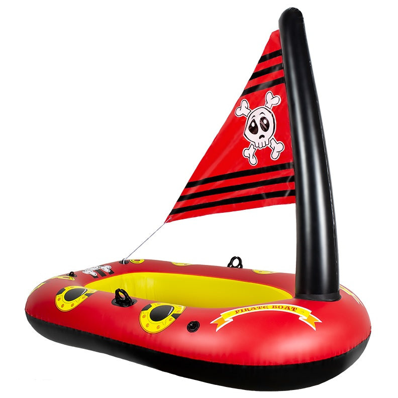 Inflatable Pirate Boat Pool Float by Poolmaster