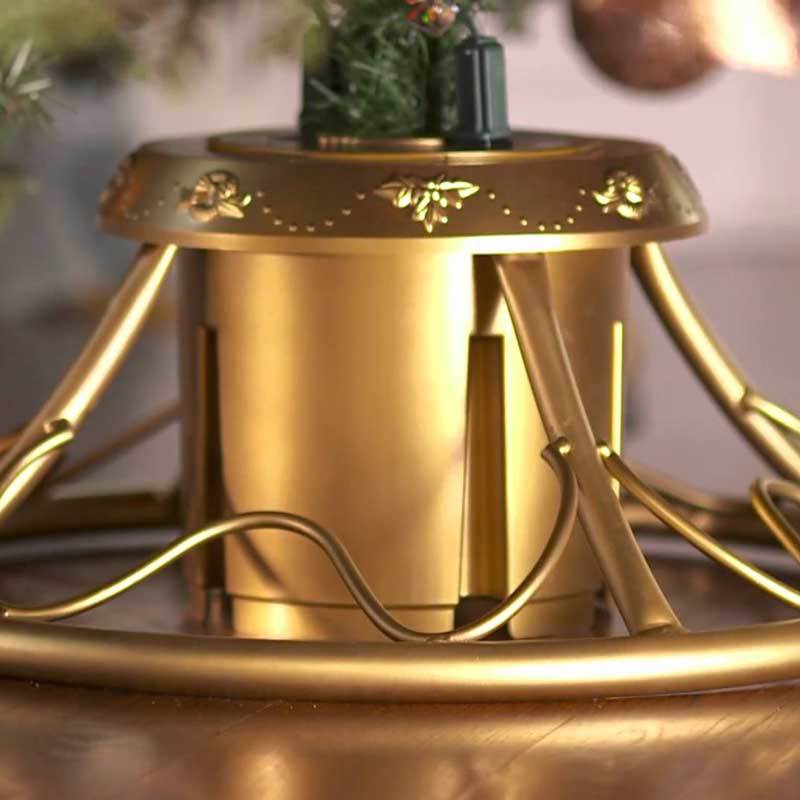 Deluxe Gold Revolving Artificial Tree Stand   2ac0cf57 B0a0 4657 9934 6270c48c407a 