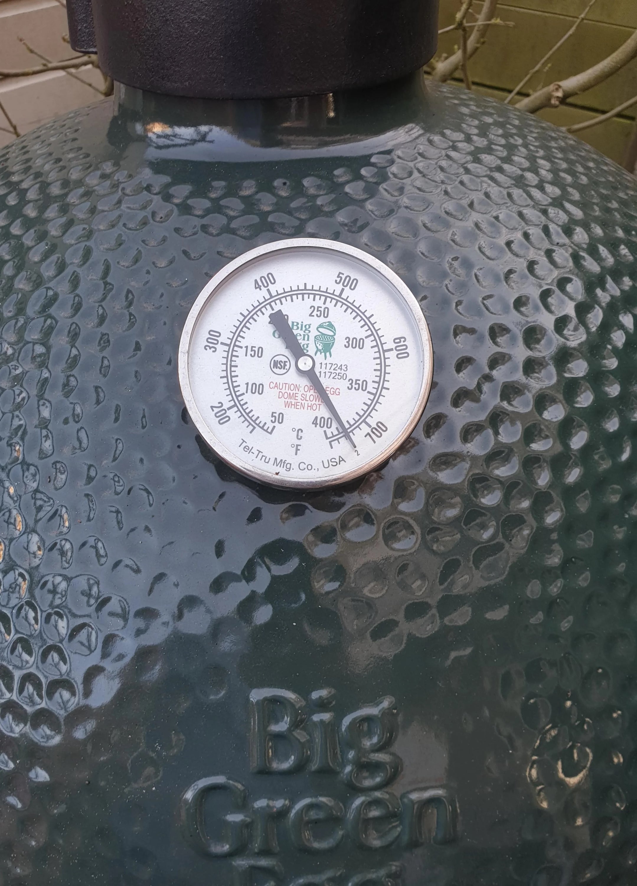 Big Green Egg Analog Temperature Gauge Thermometers