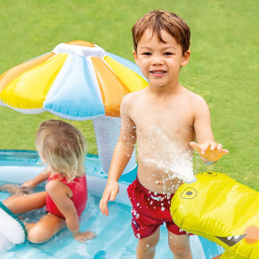 intex gator play center