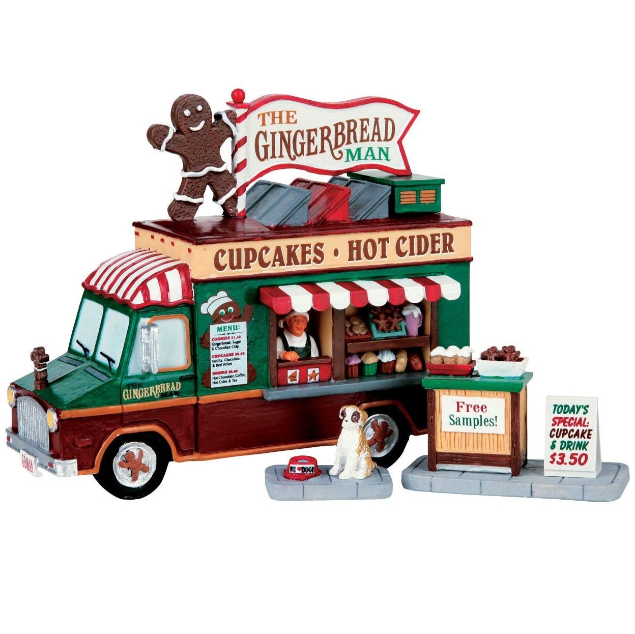 Lemax General Collectibles Table Piece The Gingerbread Man, Set of 3