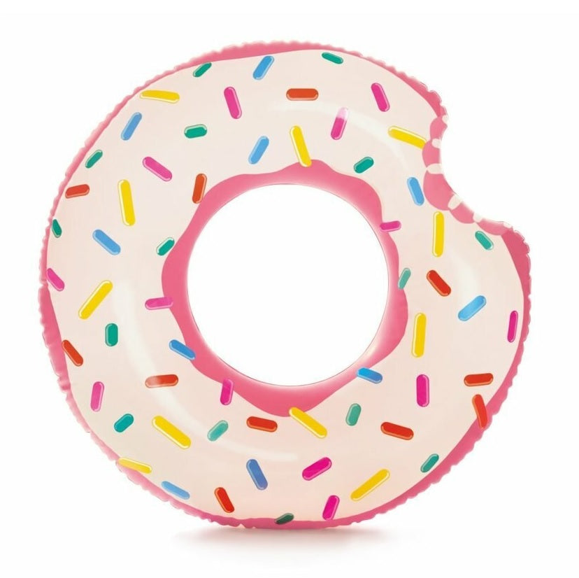 intex rainbow sprinkle donut tube