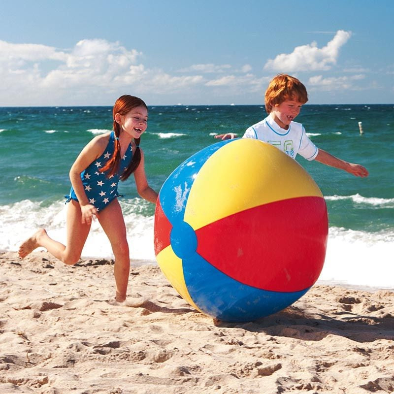 46" Jumbo Panel Inflatable Beach Ball by Swimline