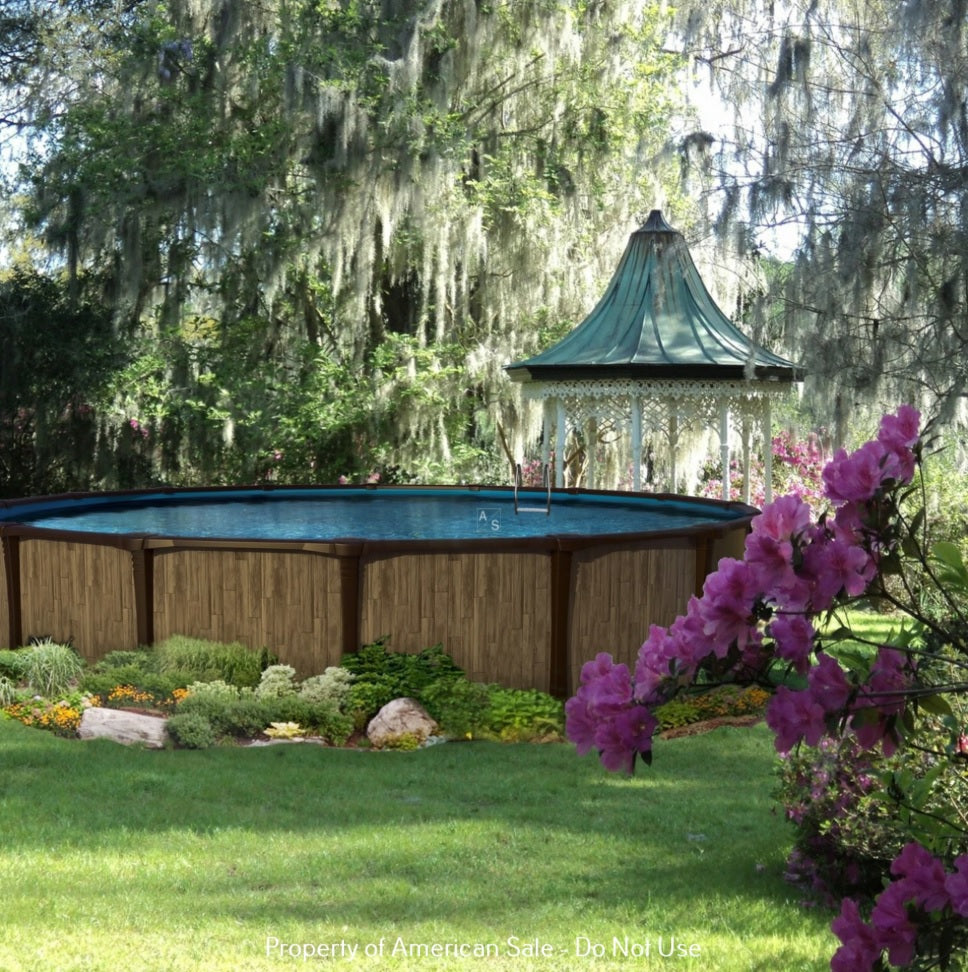 CARVIN® Woodstock 52" Resin Above Ground Swimming Pool