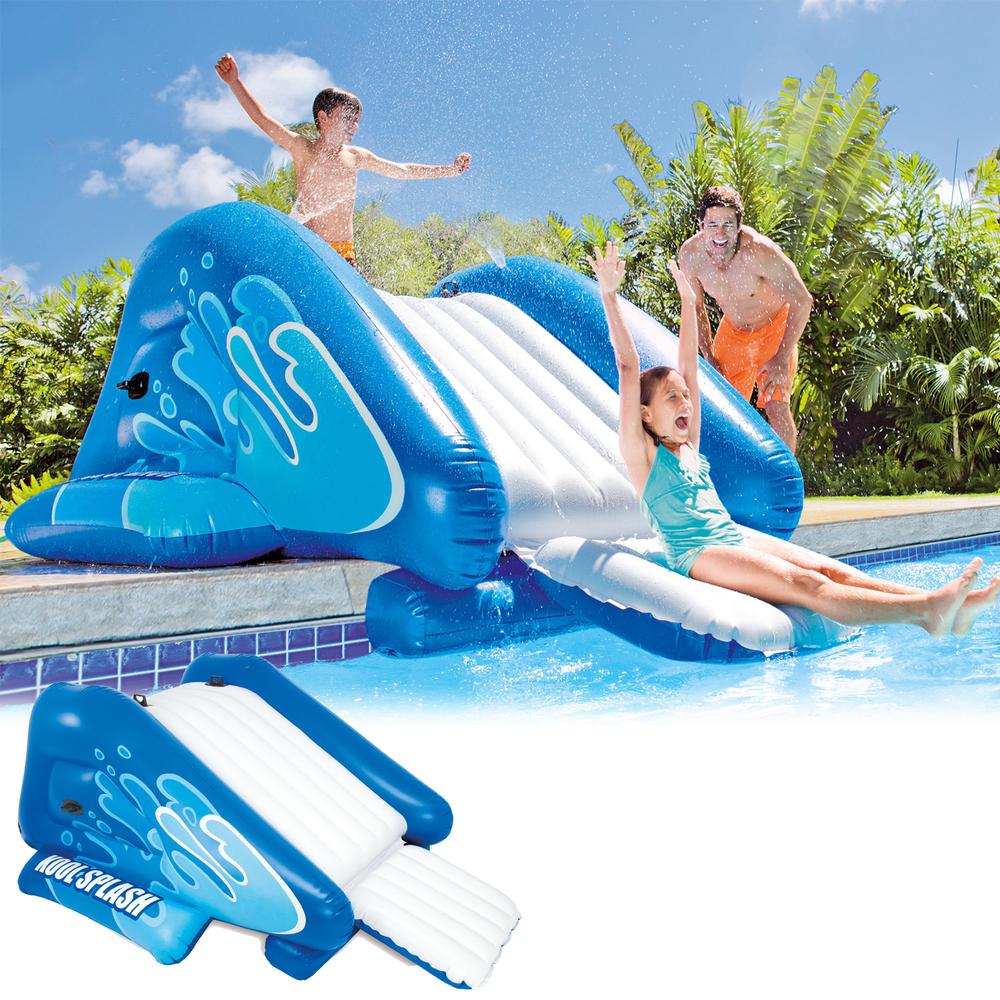 kool splash inflatable slide