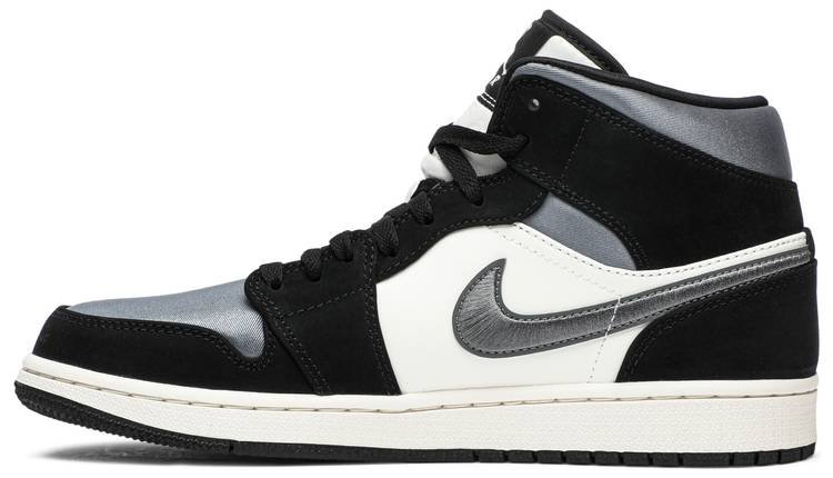 Air Jordan 1 Mid SE ‘Satin Smoke Grey’ 852542-011