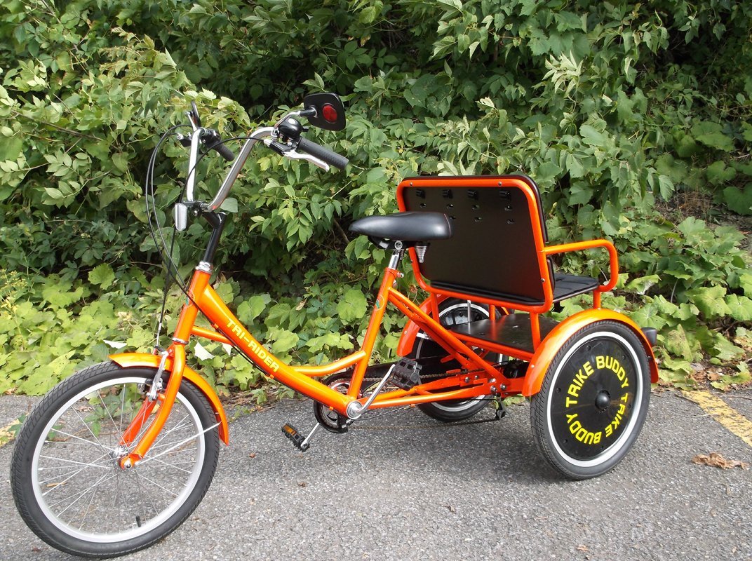 tri bike with passenger seat