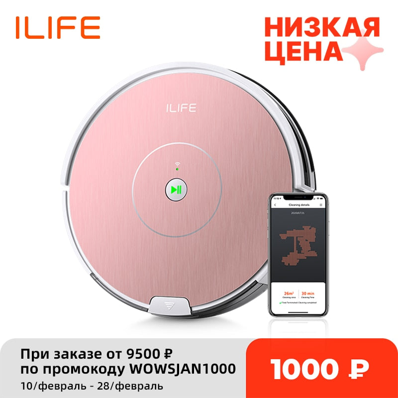 ILIFE A80 Plus Smart Robot Vacuum 