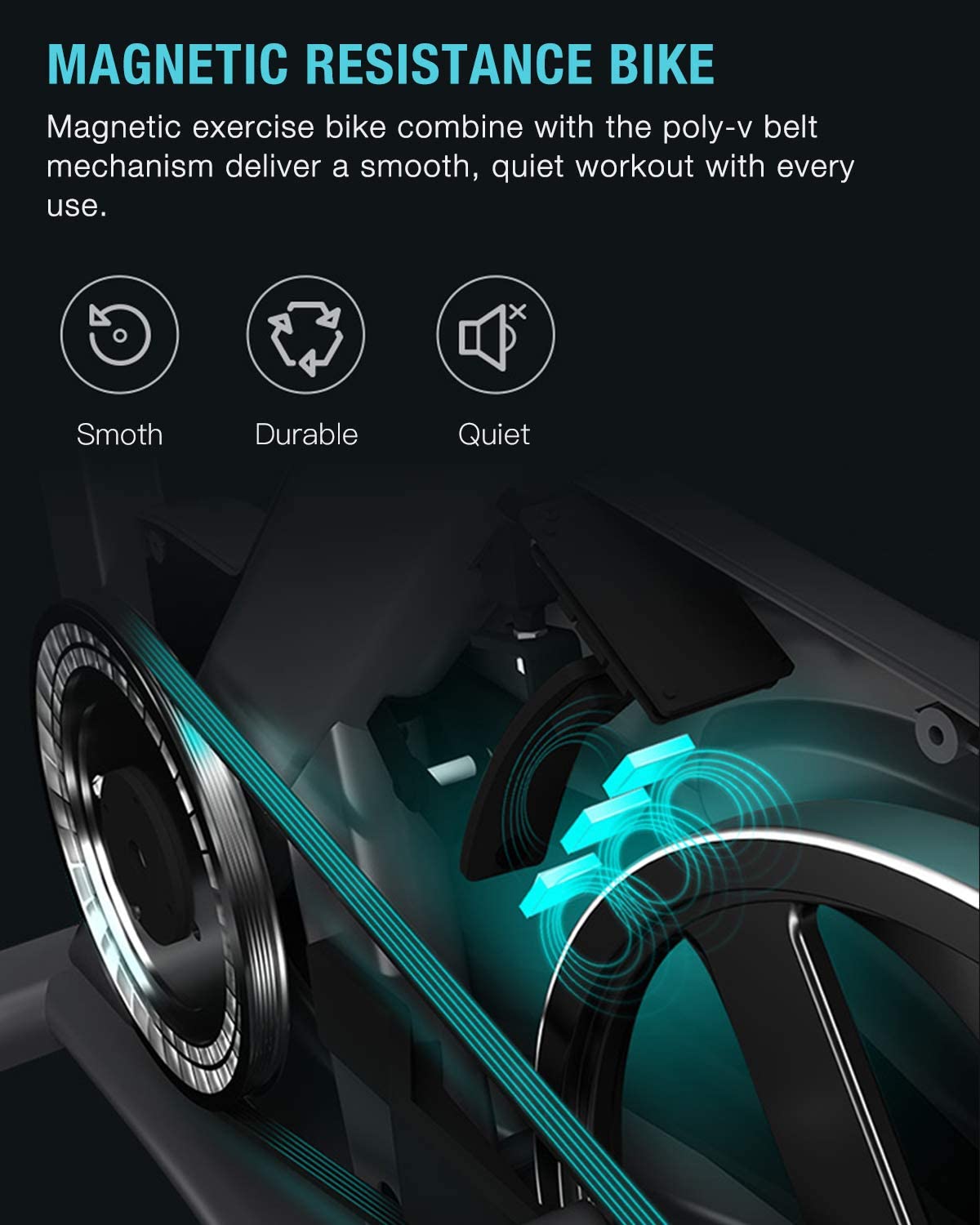 OVICX OS-EBIKE-Q100-C Magnetic 
