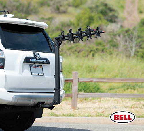 Bell Hitchbiker 450 4-Bike Hitch Rack with Stability 