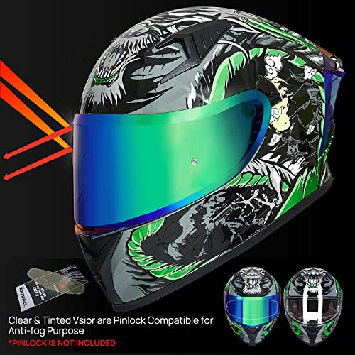 Motorcycle Helmet Full Face with 