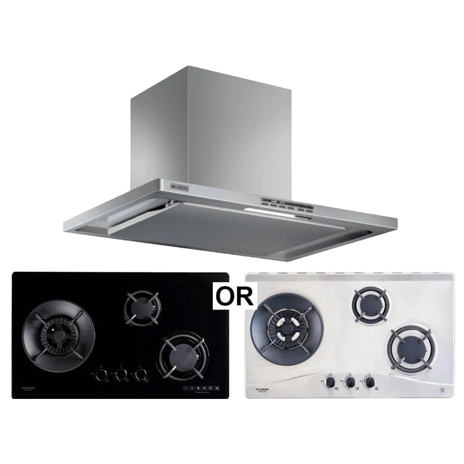 BUNDLE FHGS5035 3BURNER GAS HOB & FRCL1890 HOOD