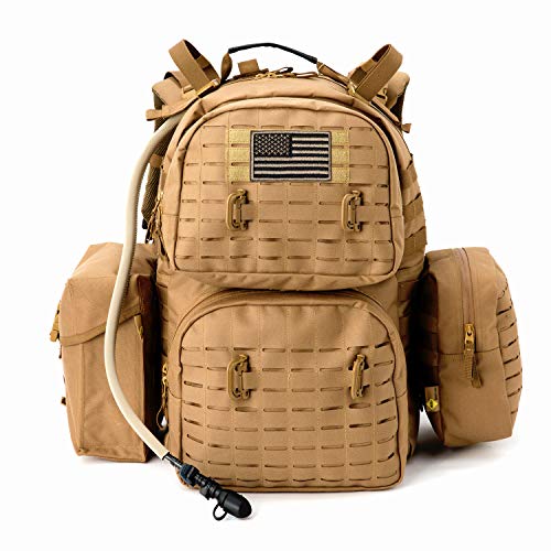 Military MOLLE 2 Medium Rucksack , Army Tactical Large Backpack