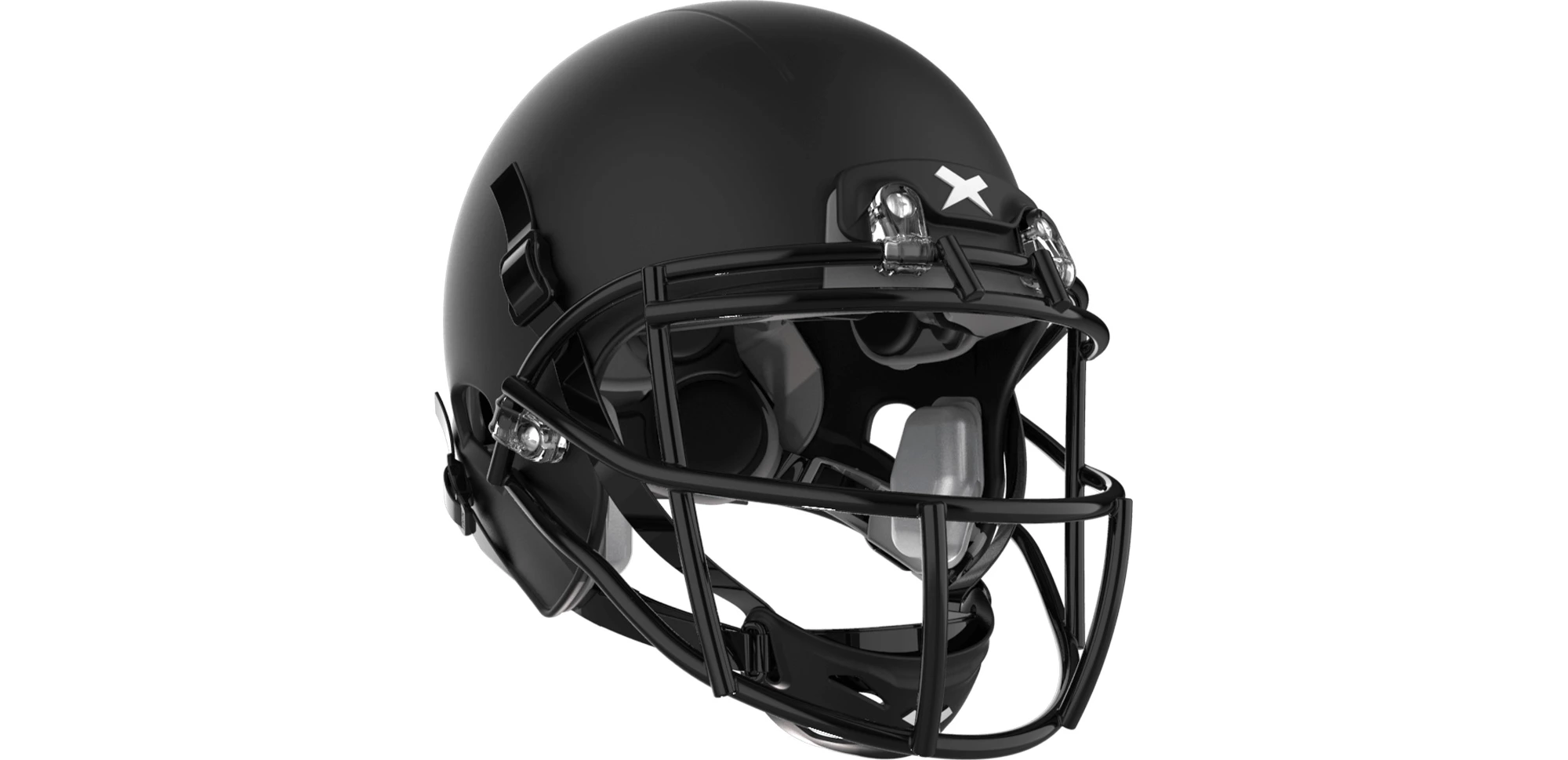 Xenith Youth X2E+ 2023 Football Helmet - Matte Black & Black - M Each