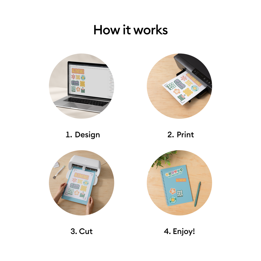 Printable Sticker Paper - US Letter (50 ct)