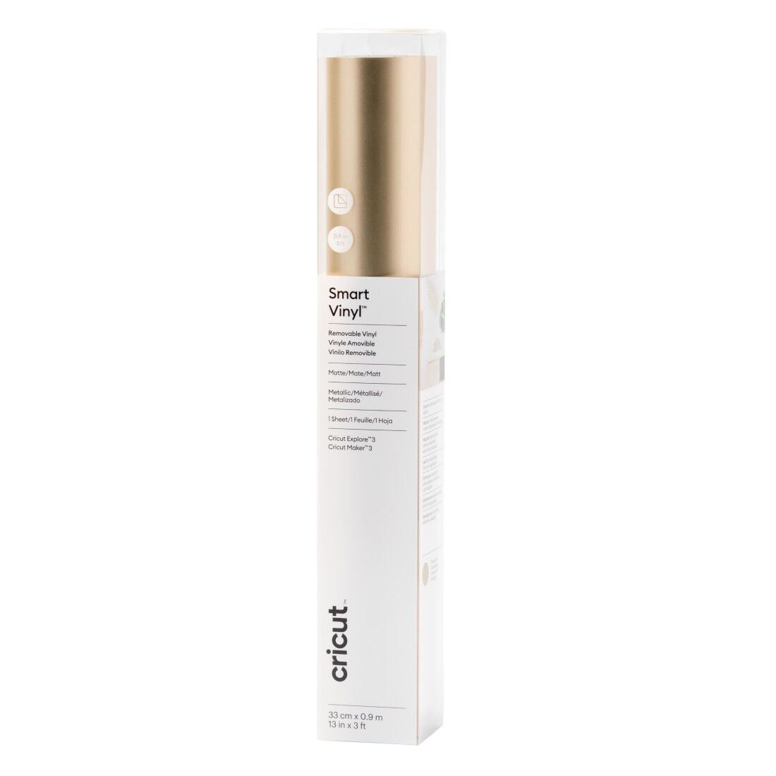 Matte Metallic Smart Vinyl™ – Removable (3 ft)