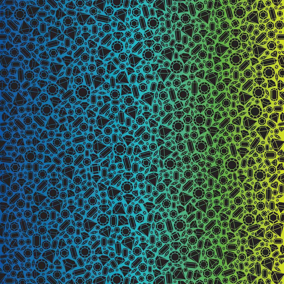 Infusible Ink™ Transfer Sheet Patterns, Bright Bow Gems