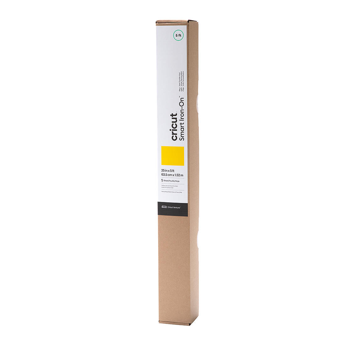 Smart Iron-On, Yellow 5 ft