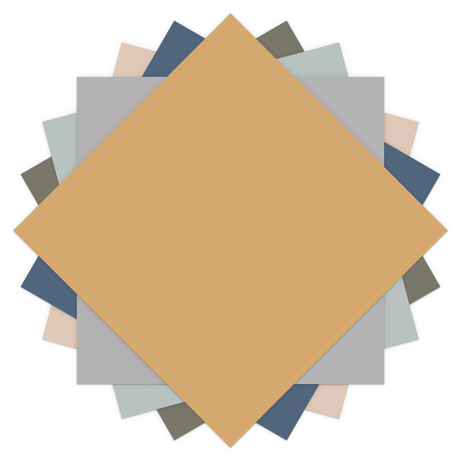 Cardstock Sampler, Natural Neutrals - 12 in x 12 in (48 ct)