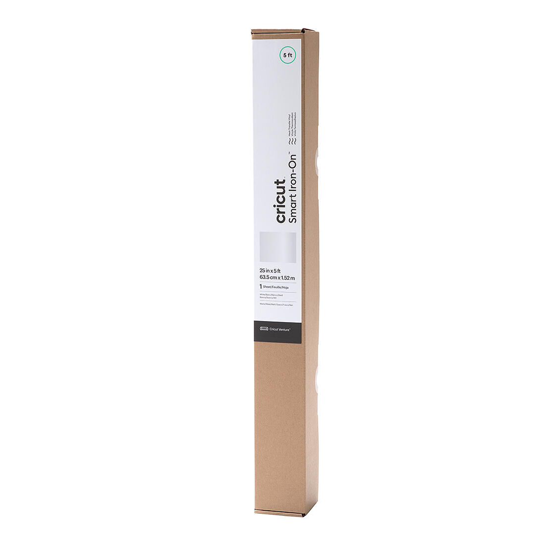 Smart Iron-On, White 5 ft