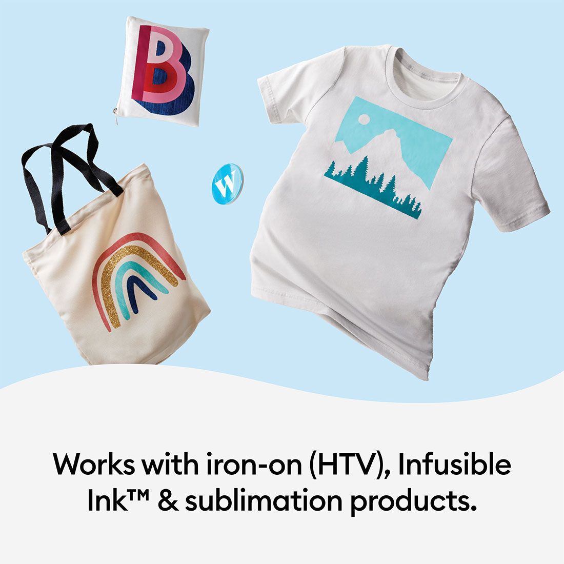 Cricut EasyPress™ 3, 12" x 10" + Essentials Iron-On Bundle