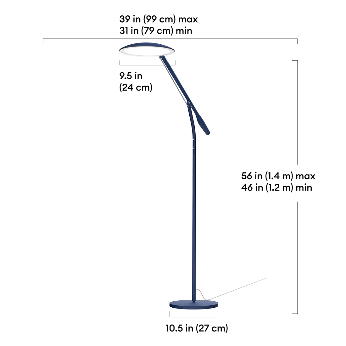 Cricut Bright™ 360 Ultimate LED Lamp Bundle, Indigo