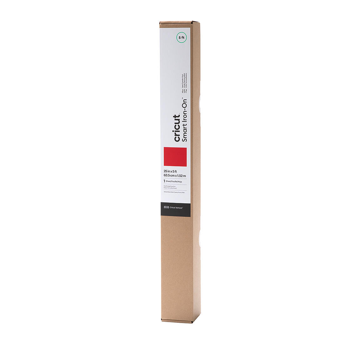 Smart Iron-On, Red 5 ft