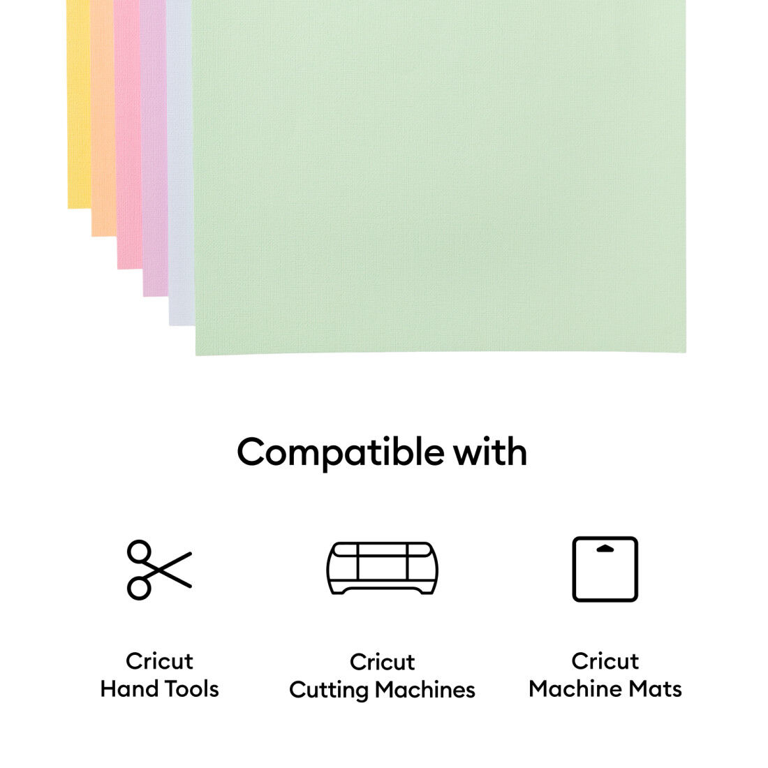 Cardstock Sampler, Pastel - 12 in x 12 in (48 ct)