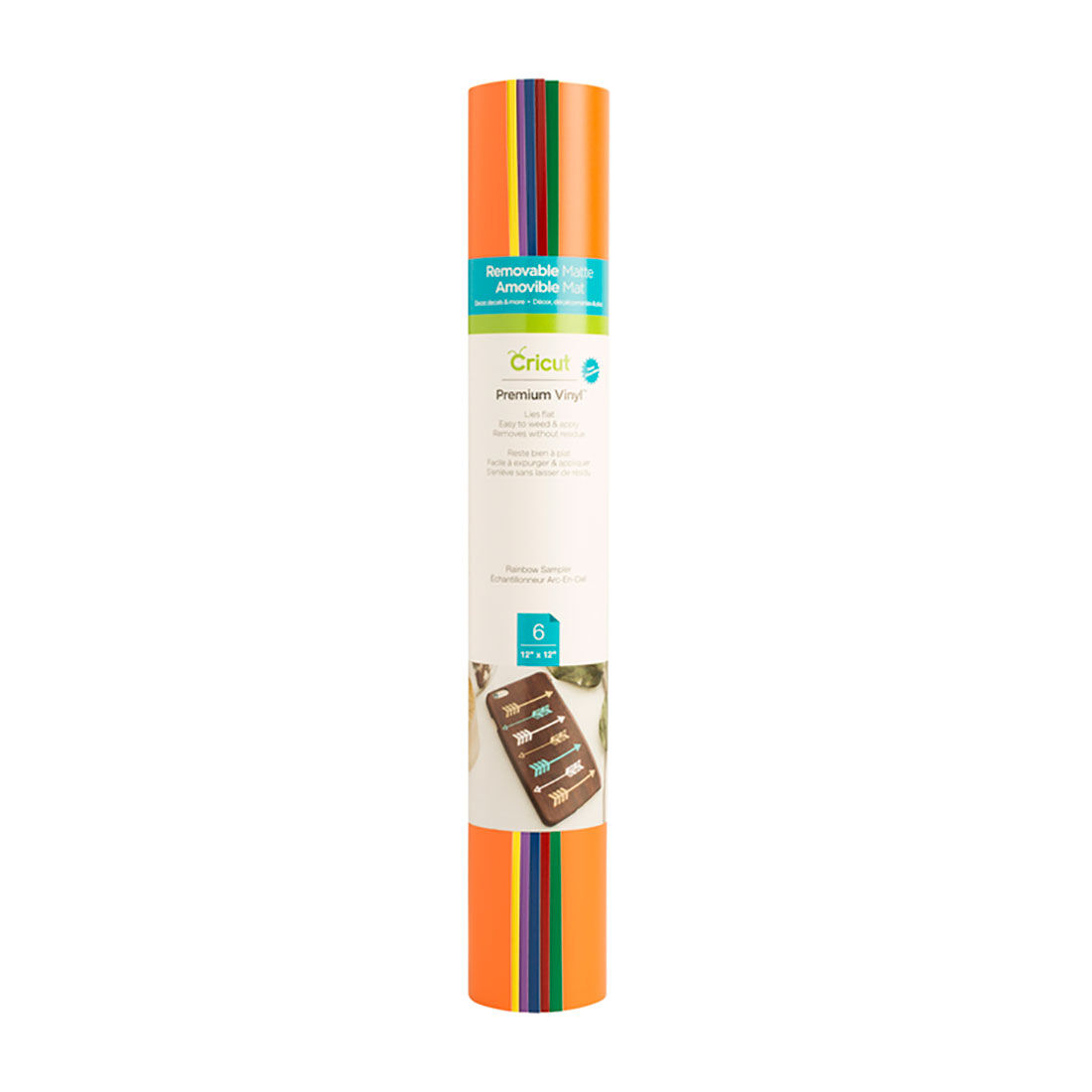 Premium Vinyl™ Sampler, Rainbow - Removable/Matte