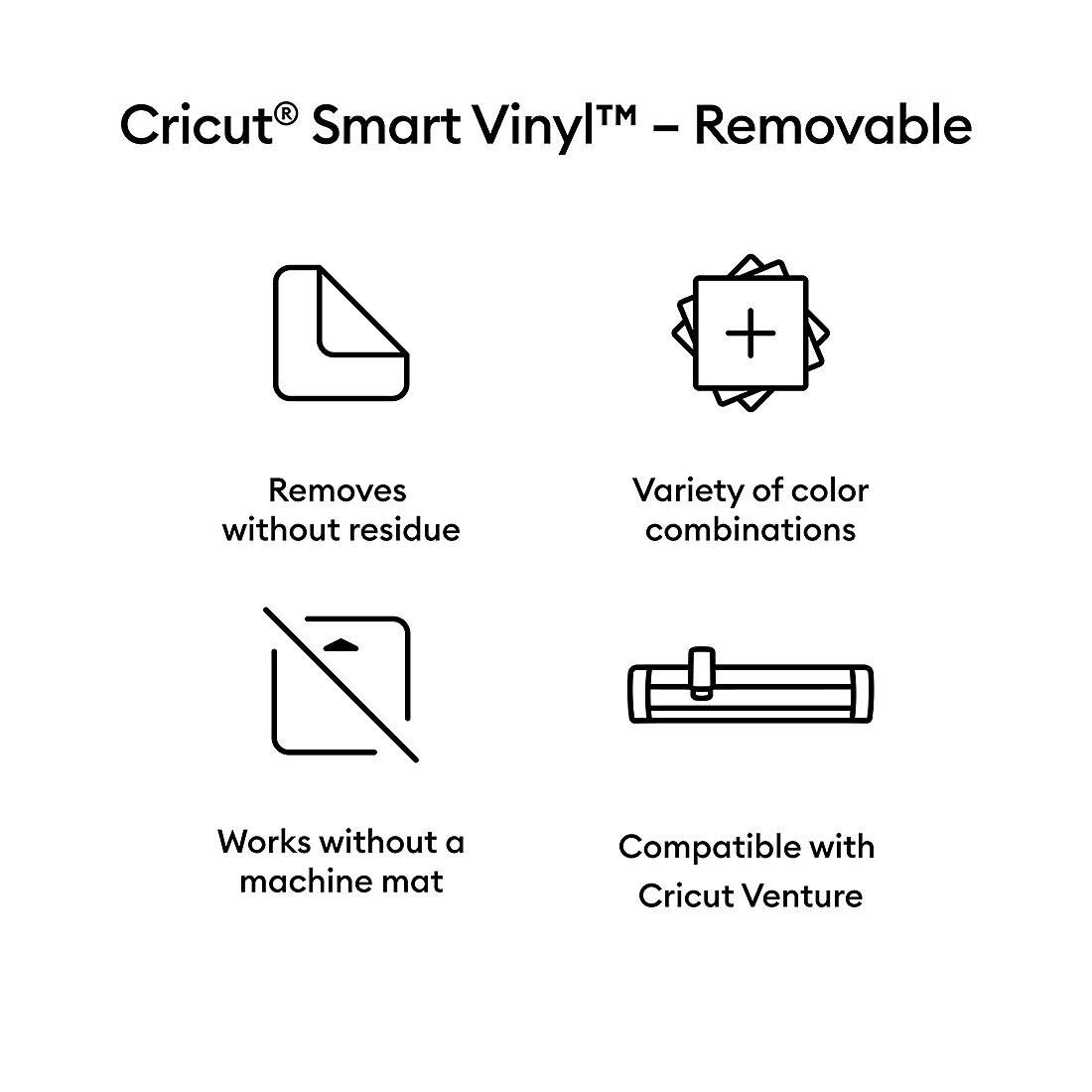 Smart Vinyl - Removable, Orange 5 ft