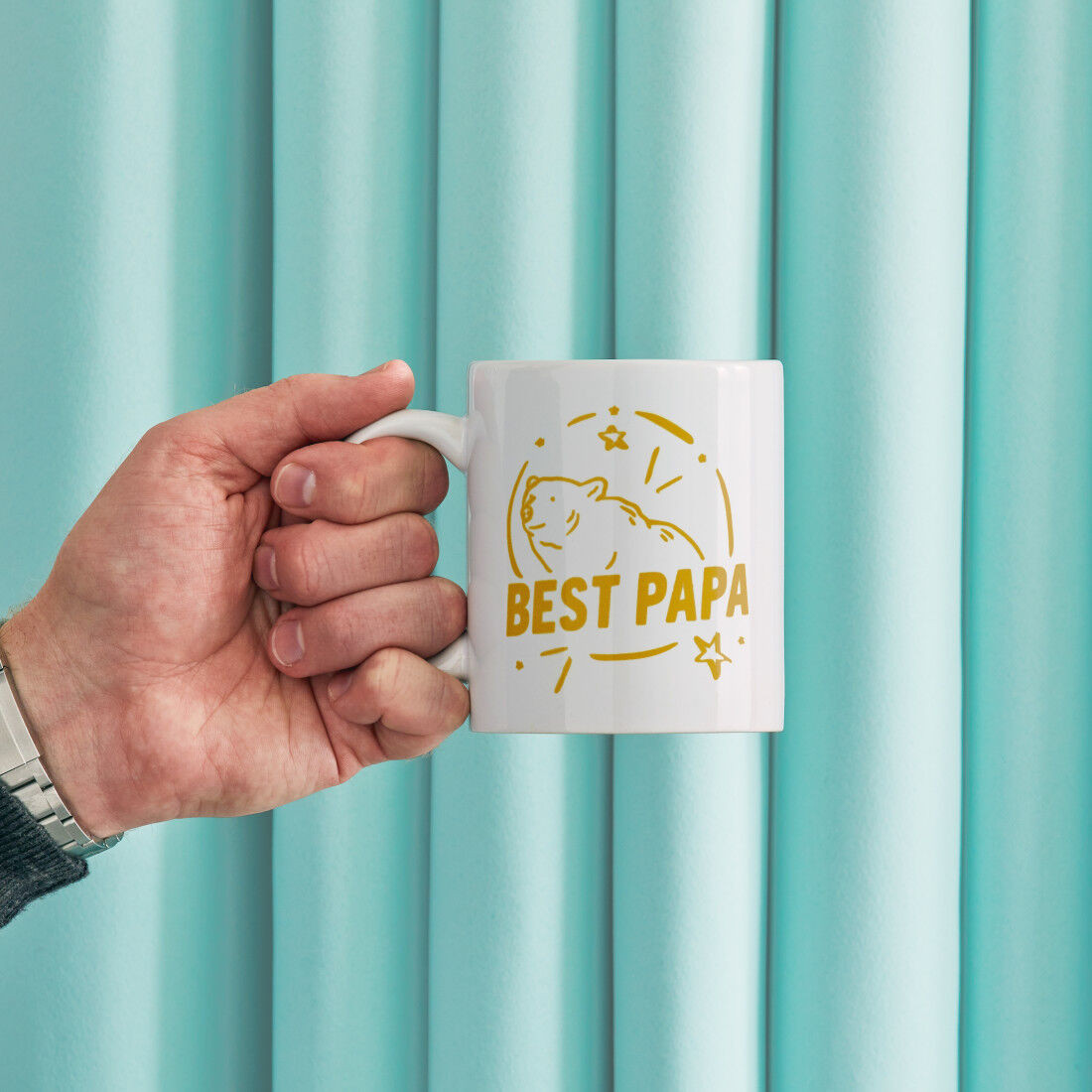 Ceramic Mug Blank, White - 12 oz/340 ml (6 ct)