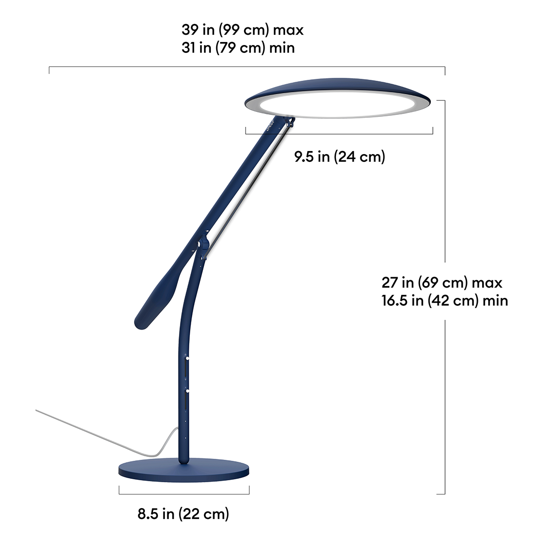 Cricut Bright™ 360 Ultimate LED Lamp Bundle, Indigo