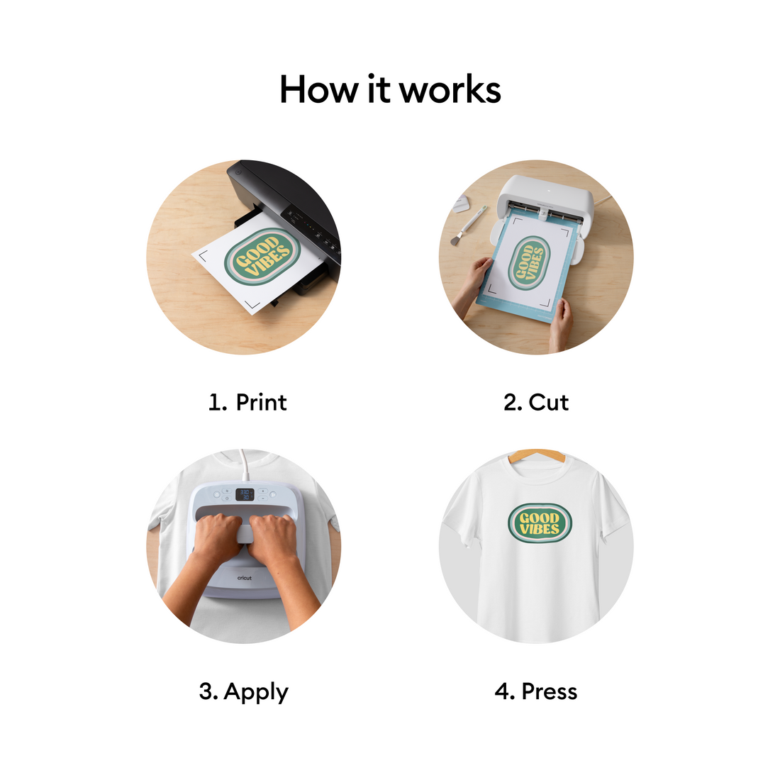 Printable Iron-On For Light Fabrics - US Letter (5 ct)