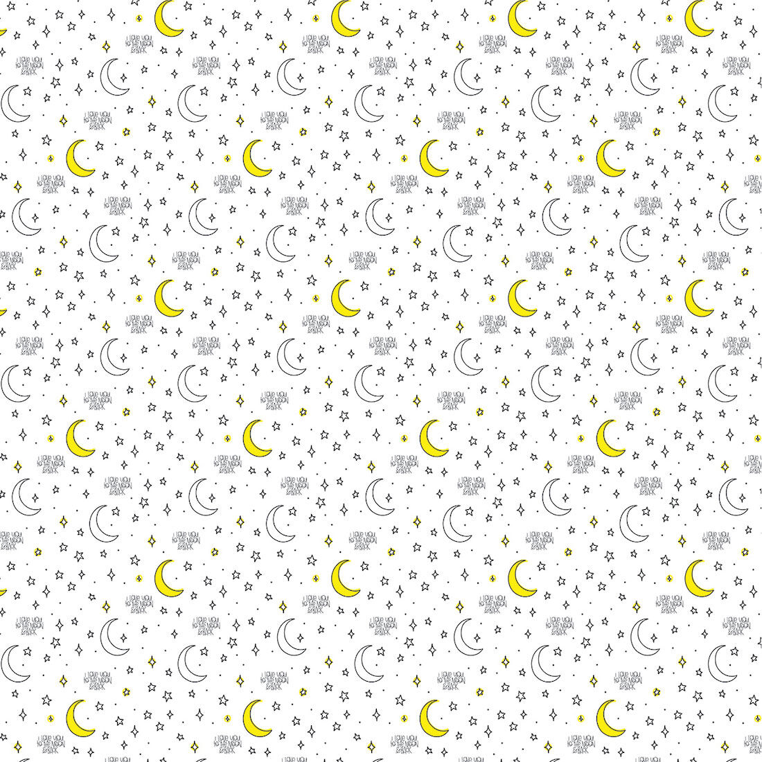 Premium Vinyl™ Patterned Sampler, Rad & Happy Starry Nights - Removable