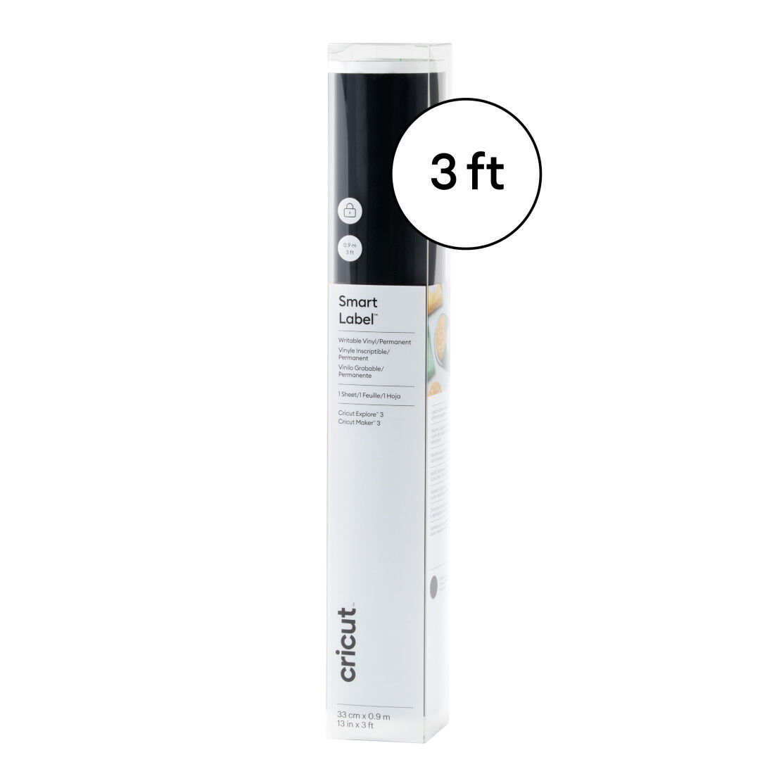 Smart Label™ Writable Vinyl – Permanent (3 ft)