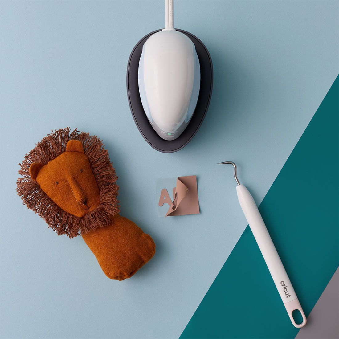 Cricut EasyPress Mini™, Zen Blue + Everything Iron -On Bundle