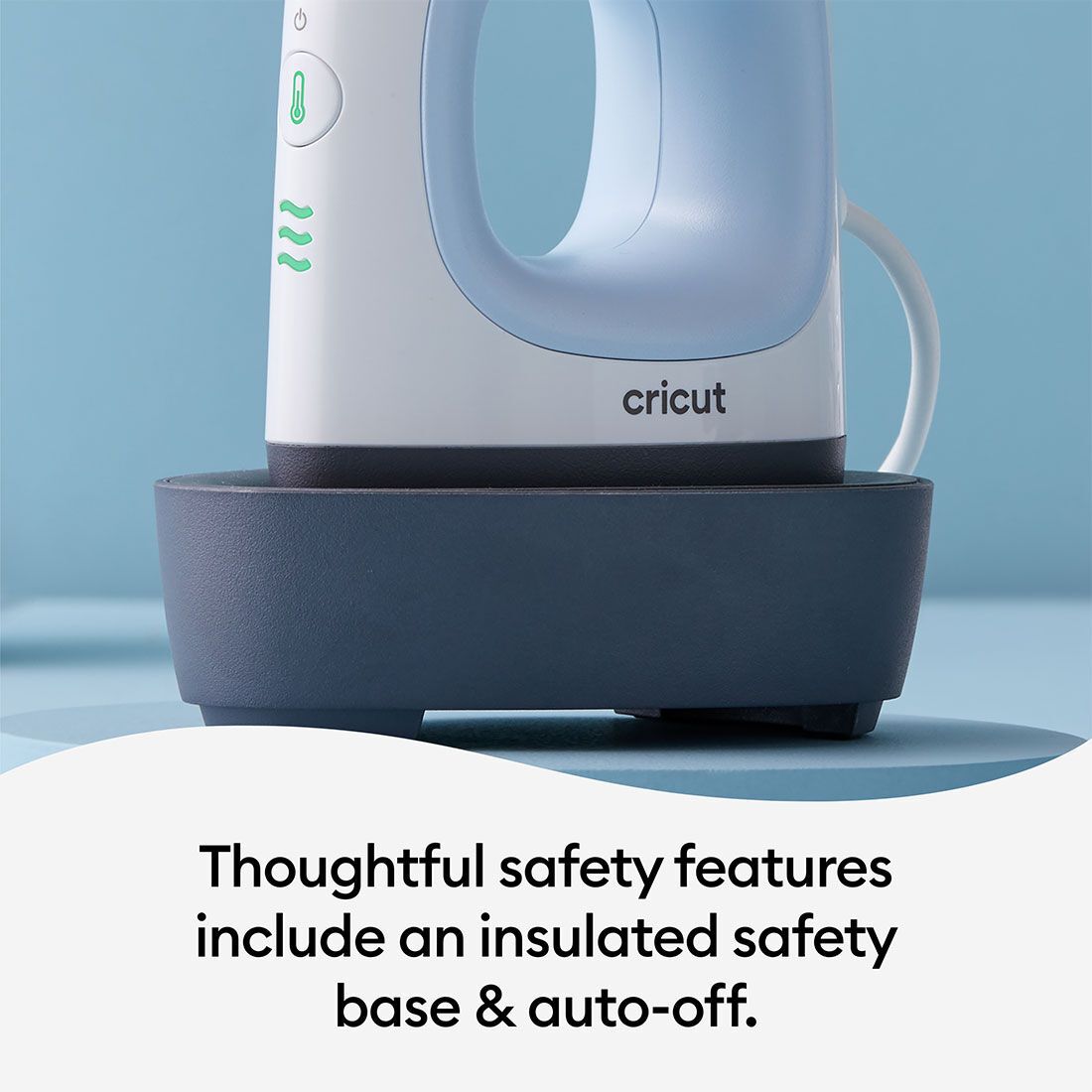 Cricut EasyPress Mini™, Zen Blue + Essentials Iron -On Bundle