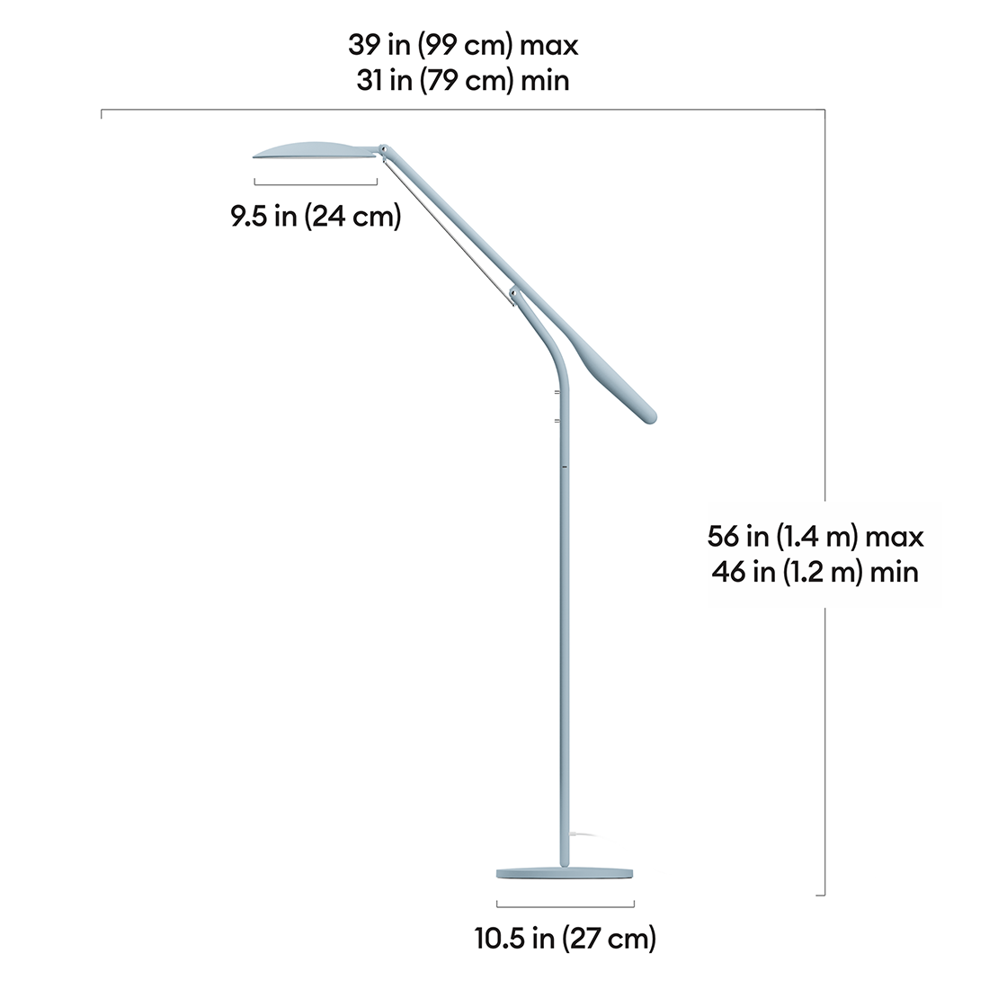 Cricut Bright™ 360 Ultimate LED Lamp Bundle, Mist